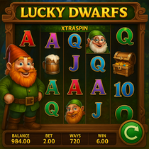 Xtraspin - Lucky Dwarfs Slot Game